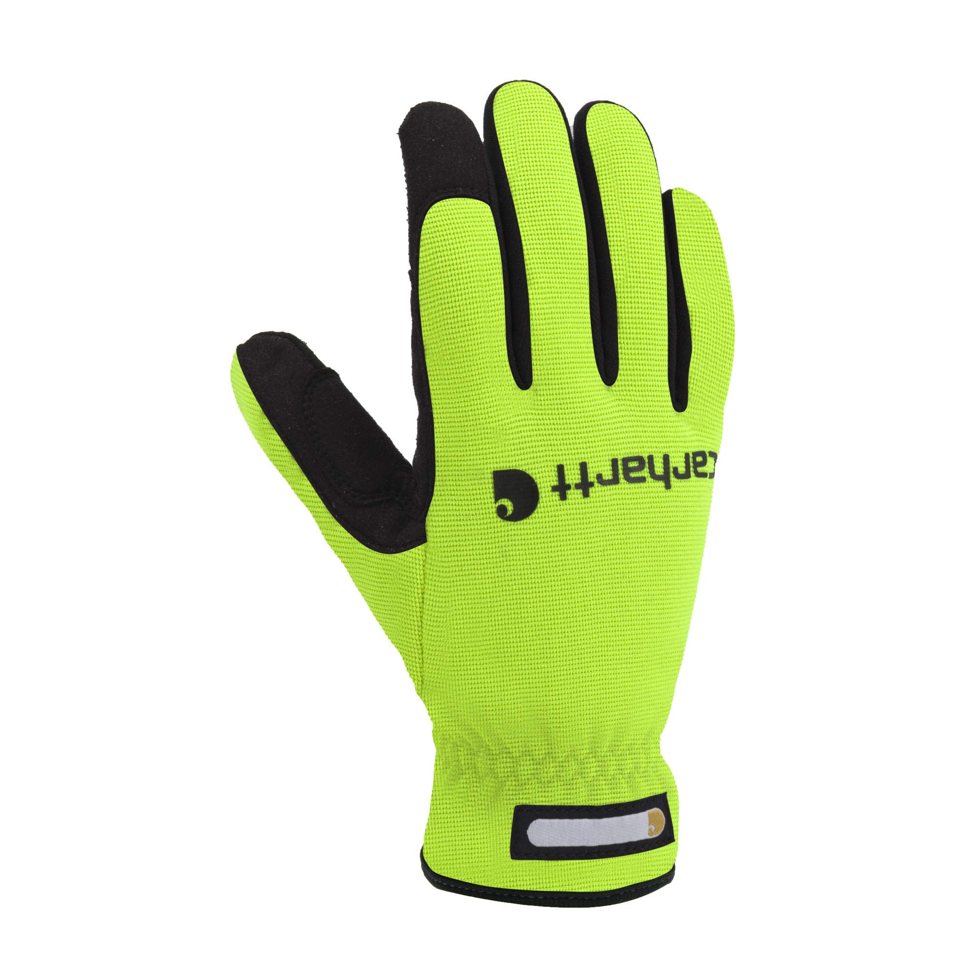 Carhartt Men's Work Flex Spandex Work Glove with Water Repellant Palm - Green - Small