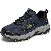 Skechers Men's Stamina AT Upper Stitch | Casual, Trail, Memory Foam, DuraLeather Mesh Upper, Shock-Absorbing Midsole