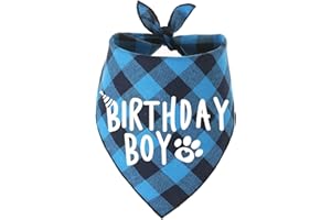 PICKUPIK Dog Birthday Bandana Boy
