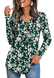 CATHY Womens Long Sleeve Tops 2025 Fall Fashion