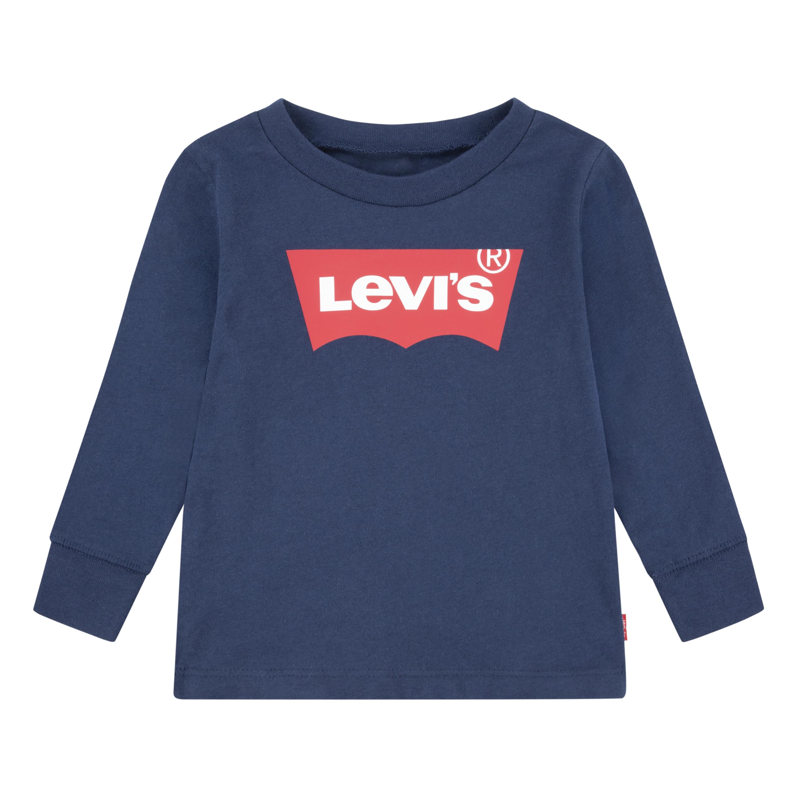Levi's Kids l/s Batwing Tee Baby Boys, Dress Blues, 18 Months