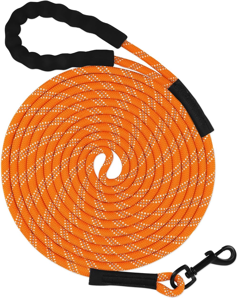 Taglory Training Lead for Dogs 20 m Reflective Long Rope Lead with Padded Handle