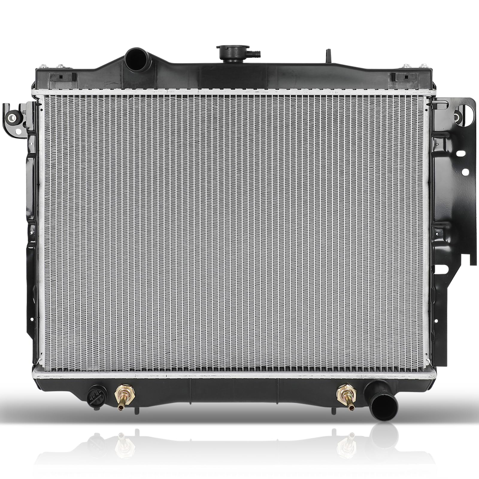 Photo 1 of SCITOO Engine Cooling Radiator Assembly Compatible with Dodge Dakota 1992 1993 1994 1995 1996, 3.9L 5.2L, Replace# 4778386, 52028108