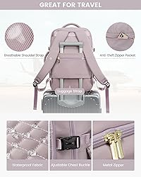 LOVEVOOK Travel Backpack for Women, Carry on