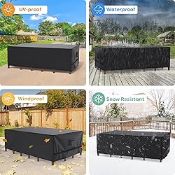 Patio Furniture Covers, Gorpche Outdoor Furniture