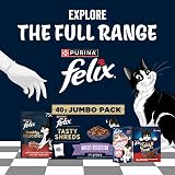 Felix Tasty Shreds Adult Wet Cat Food Mixed Selection 80 g x 40 Pouches view 7