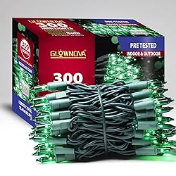 GLOWNOVA Green Wire,Green Incandescent Bulb 300