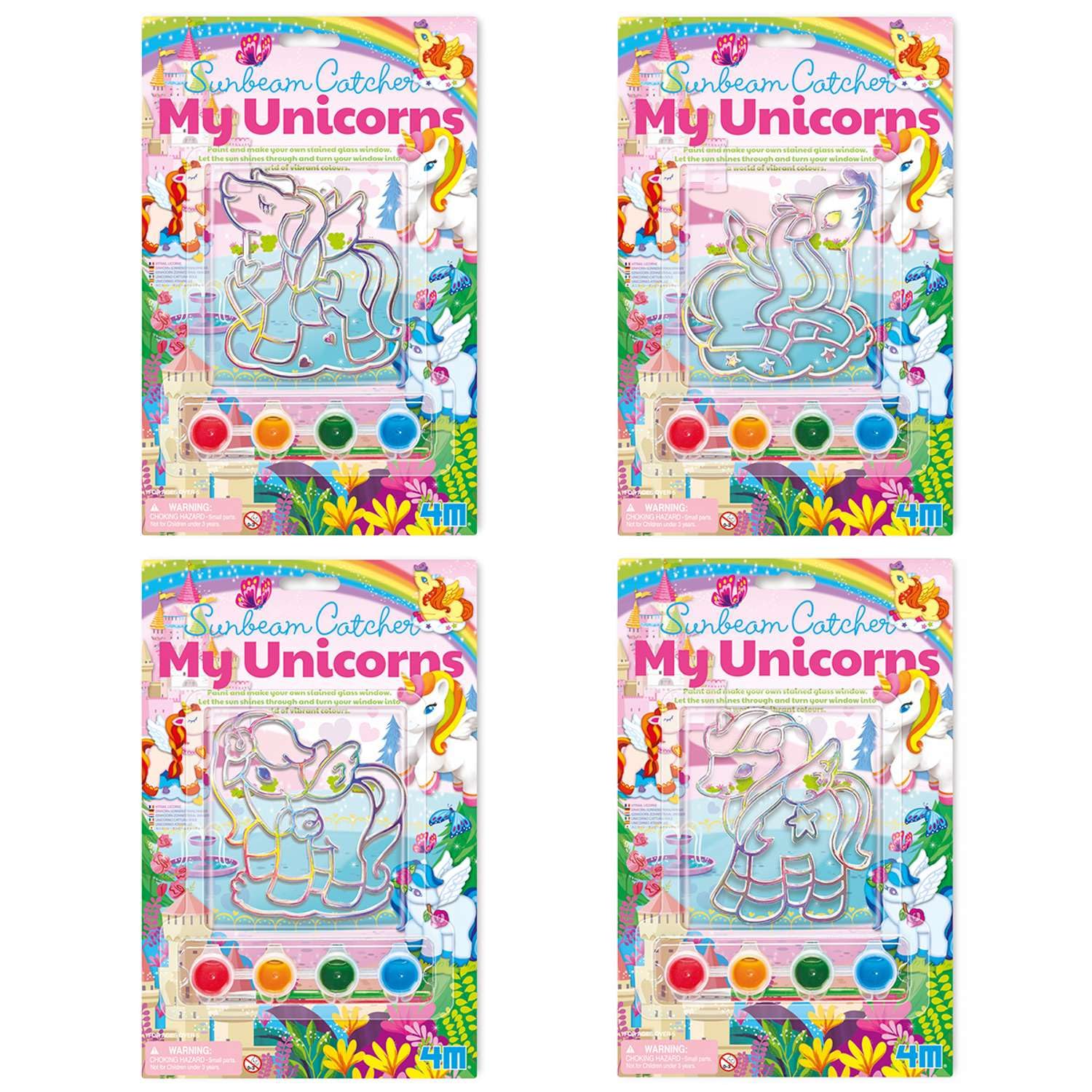 4M 404750 Unicorn Sunbeam Catcher Unit, Multi Colour