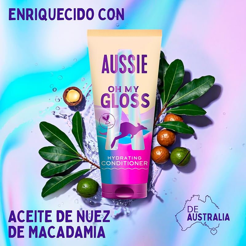 Oh My Gloss Champô Sem Sulfato + Amaciador + Sérum
