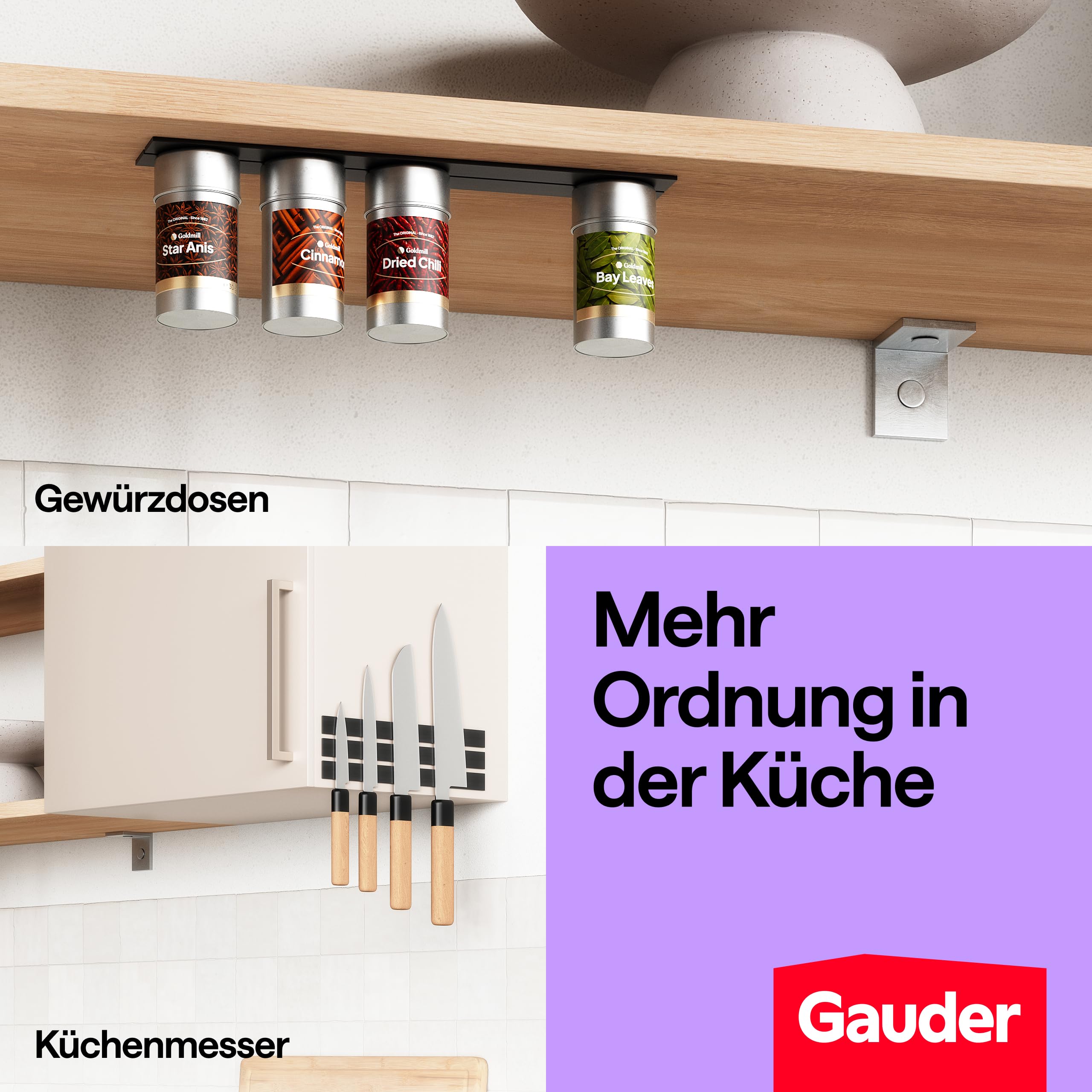 GAUDER Magnetband selbstklebend stark - Magnetstreifen selbstklebend stark - Magnetklebeband zuschneidbar mit optimaler Haftkraft - Klebemagnete mit hoher Magnetkraft - Magnet Klebeband (3 m x 15 mm) 5