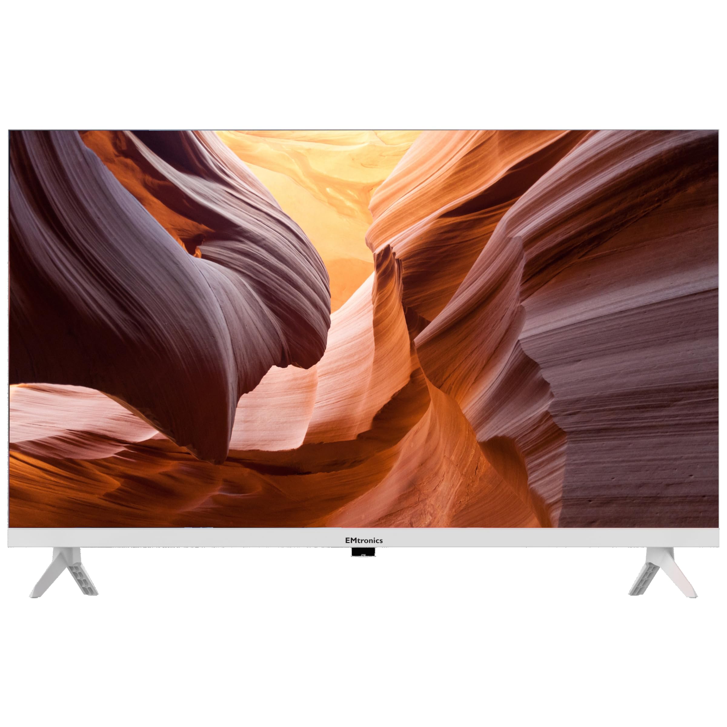 EMtronics 32 inch HD LED TV White with F...