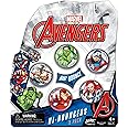 JA-RU Marvel Avengers Bouncy Superballs Super Hi Bounce 1.2" (1 Pack of 5 Balls) Hulk, Thor, Cap America & Friends Fidget Balls Small Toys for Kids Prize Giveaways Gift Birthday Supplies B-6805-1
