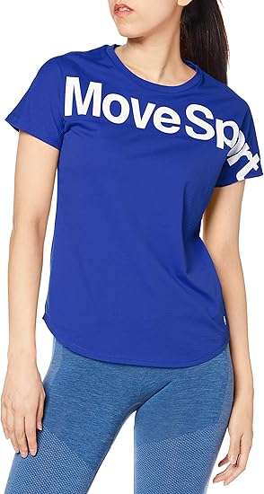 Amazon デサント 21年春夏モデル Tシャツ サンスクリーン 半袖 レディース 吸汗 速乾 Uvカット Upf50 遮熱 ストレッチ Move Sport Dmwqja57 ブルー Xo 半袖tシャツ Tシャツ カットソー 通販