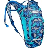CamelBak Mini Mule Hydration Pack 50oz, Sharks | Sized for Young Adventurers, Hydration That Supports Active Play, Flexible Storage for Essentials
