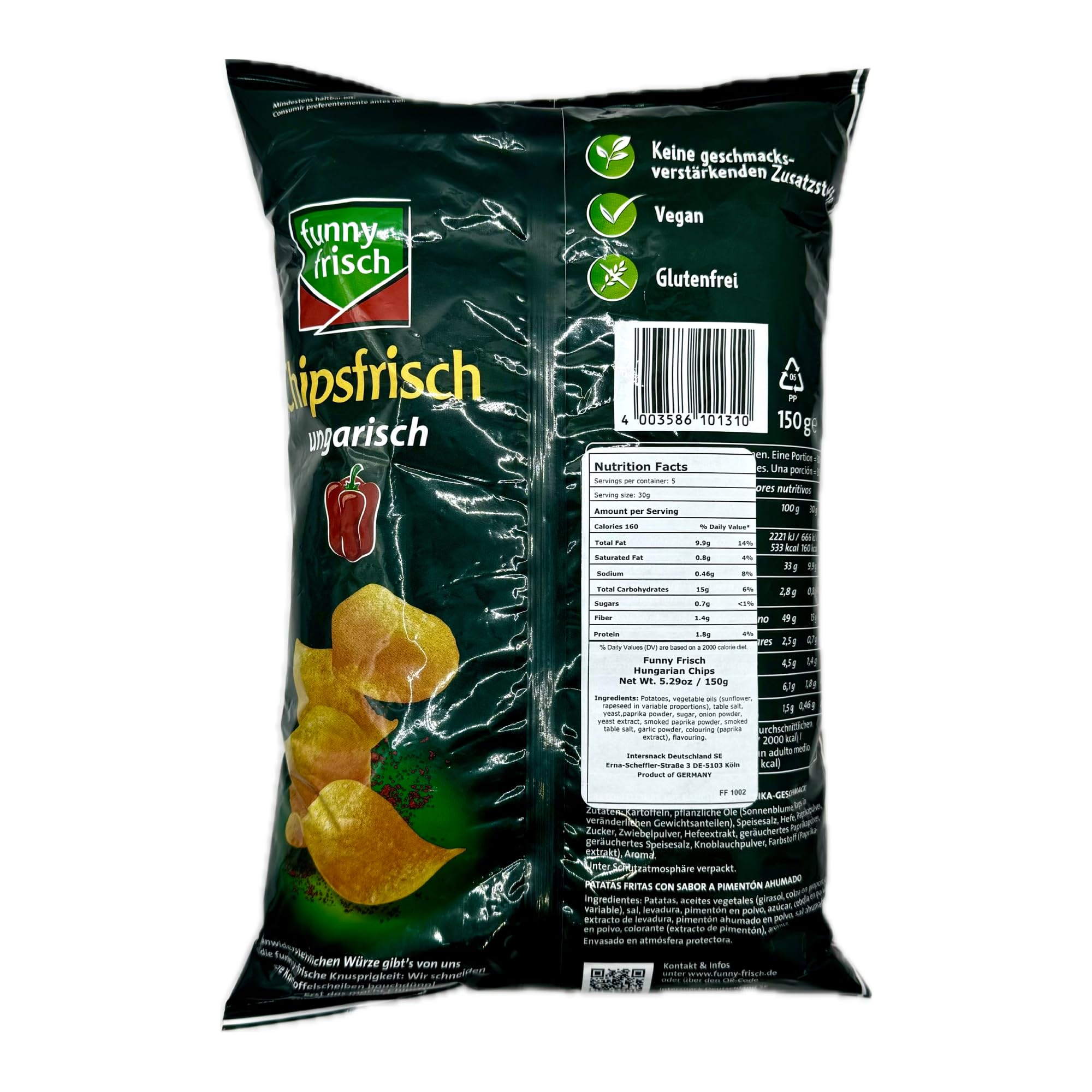 funny-frisch Chipsfrisch ungarisch 150g 3