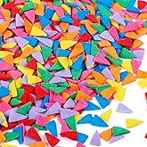 Rainbow Sprinkles for Baking, Triangular Flag Sprinkles, Edible Birthday Sprinkles for Cake decorating, Cookies, Ice Cream and Macaron Toppings