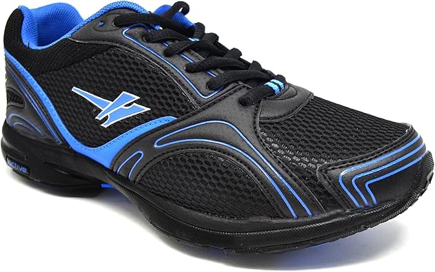 amazon ladies black trainers