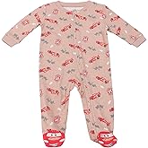 Magic Threadz Disney Clothes Baby Boys Quilted Footed Coveralls – Toy Story, Cars, Winnie the Pooh & Spiderman Infant (0/9M)