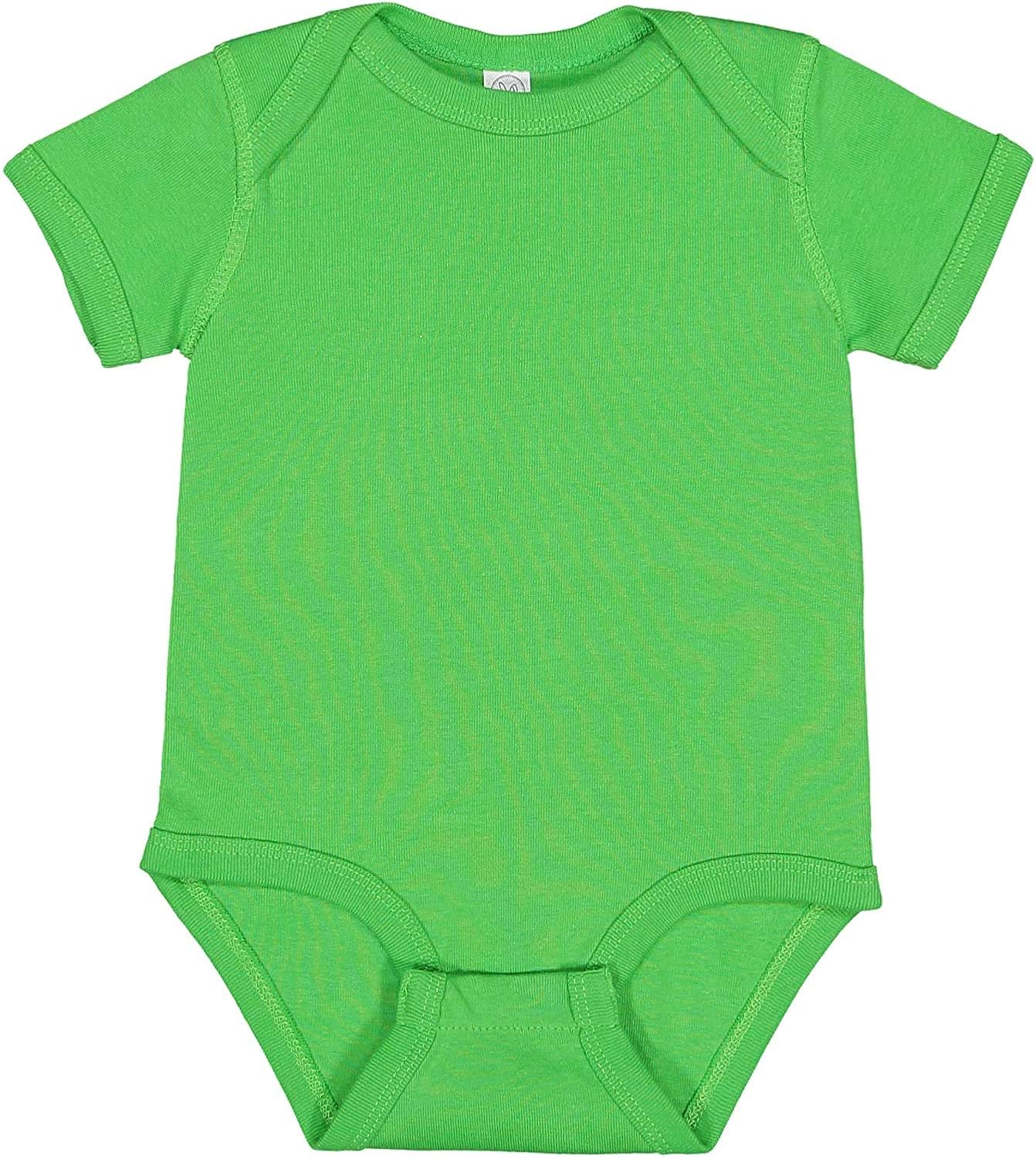 Rabbit Skins Baby Soft Short-Sleeve Bodysuit (4400)