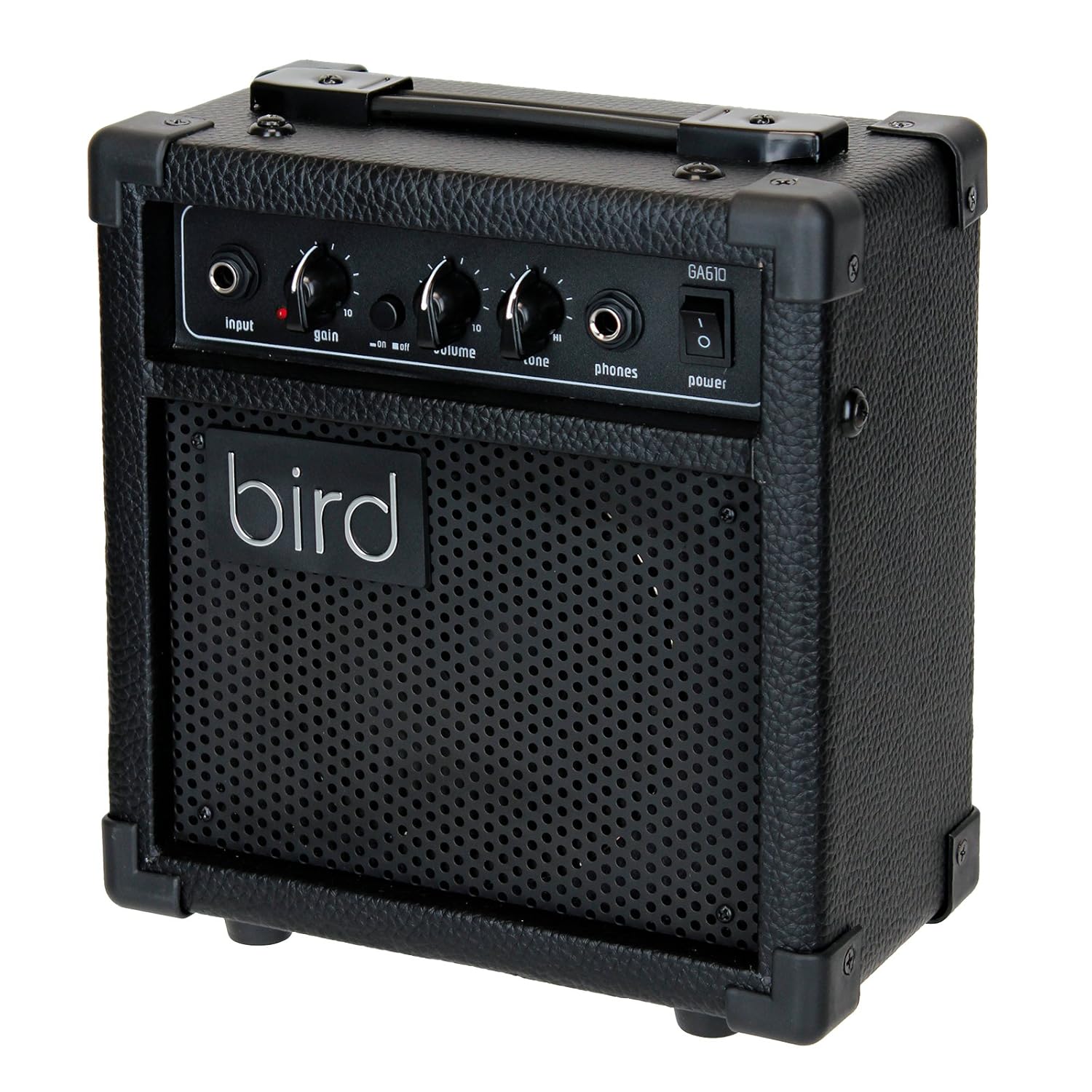 Bird GA Amp eléctrica Guitarra Negro