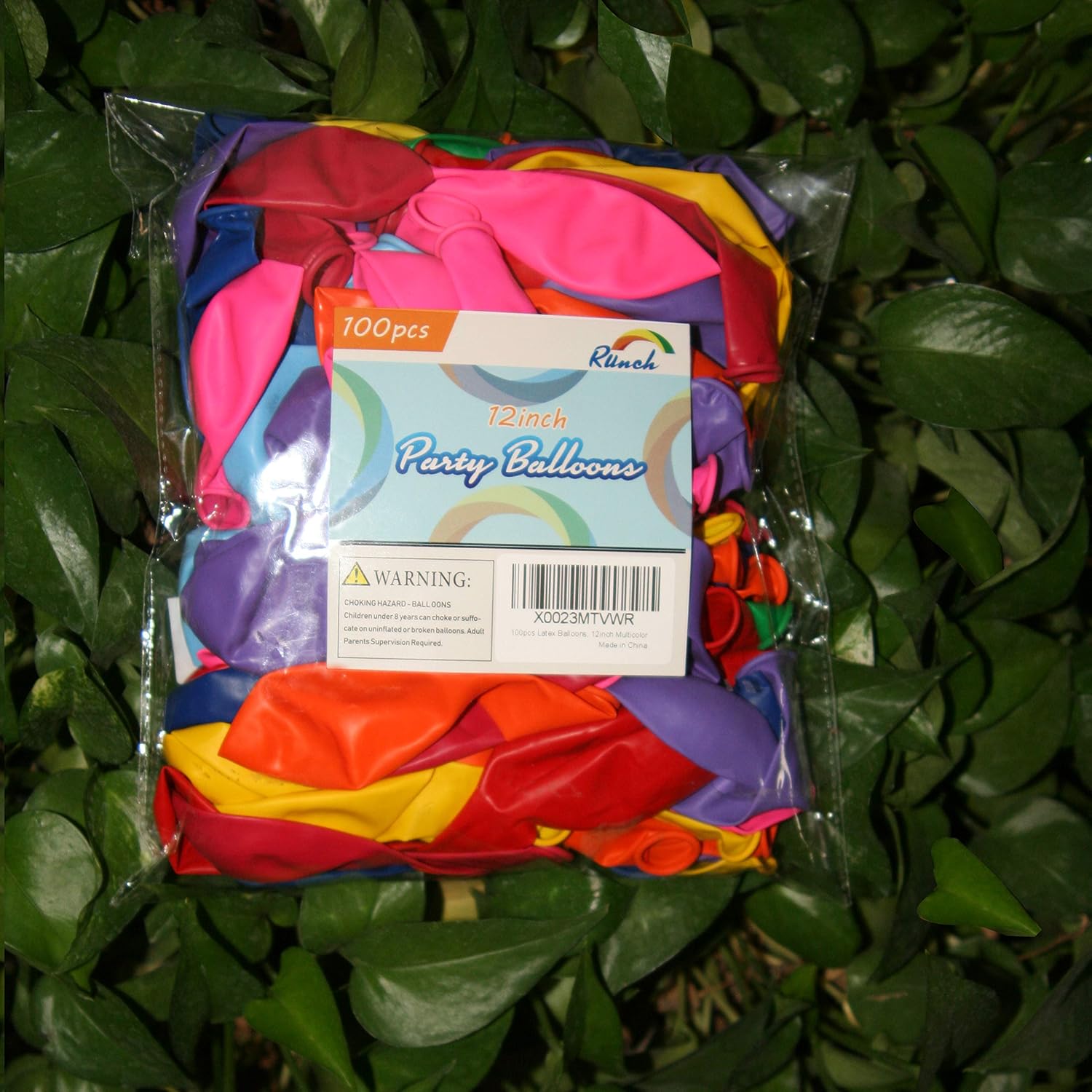 100pcs Latex Balloons, 12inch Multicolor to Celebrate Latex Balloons, Premium Thick Balloons for Birthday/Party/Christmas/Wedding and Holidays: Health & Personal Care