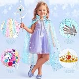 Dreamon Princess Costumes for Girls 5 Sets Dress Up Kit 3 4 5 6 Years view 6