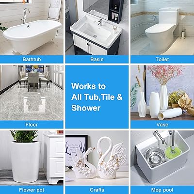 Buy Tub Tile And Shower Repair Kit Fiberglass Repair Kit 3 5 Oz Porcelain Repair Kit Bathtub Repair Kit White Toilet Ceramic Repair Kit For Cracked Bathtub Scratches Shower Bases Online In Netherlands