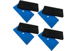 beaufan 4 Sets Pond Sponge Filter Pads Replacement for Outdoor Pond Water Aquarium Fountain 52231 and 52229, Compare to Part# 871980305528