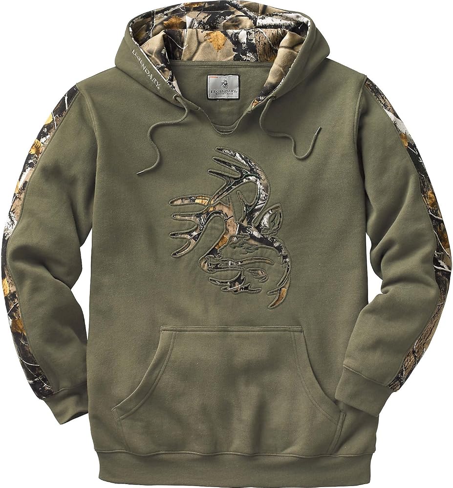 legendary whitetails youth camo outfitter hoodie