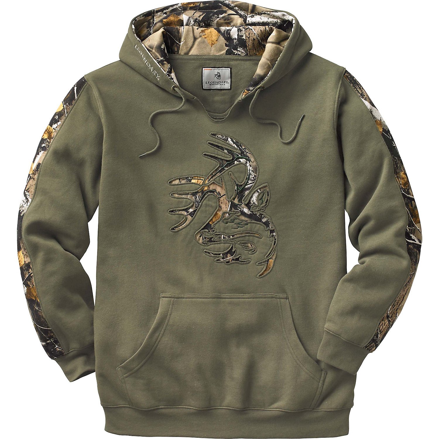 Legendary Whitetails Heren Snow Camo Outfitter Hoodie Hoodie