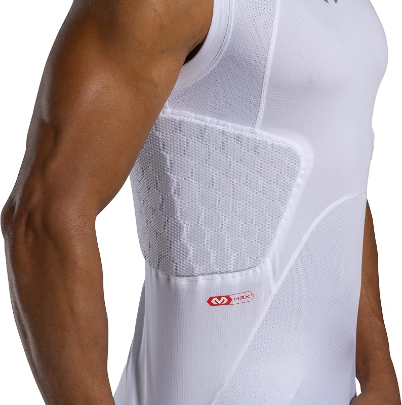 Gameday Armour Pro 5-Pad Top Gioventù Bianco M