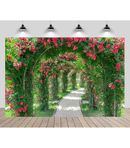 Easter Photography Backdrop Spring Garden Flower Stand Fence Colorful Eggs Rabbits Green Grass Photo Background Studio Props