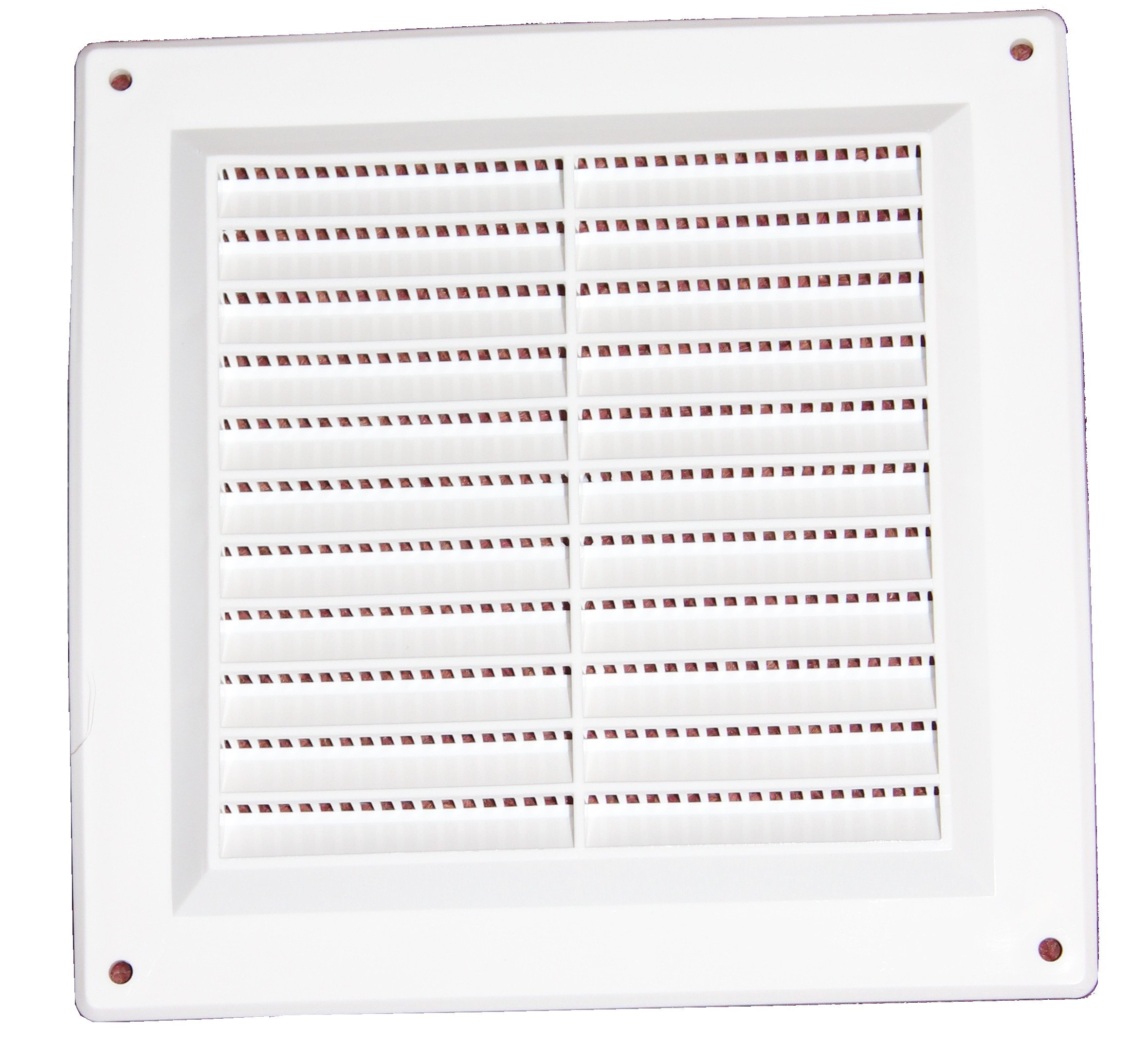 Air Ventilation Plastic Grill Cover 150mm x 150mm/White