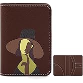 Lychii Passport Holder, Slim Passport Cover Travel Wallet with RFID Blocking, PU Leather Protector Pouch Protective Case for Passports, Boarding Pass, ID Cards
