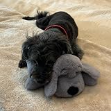 Snuggle Puppy Original Heartbeat Toy for Dogs Gray - Anxiety Calming Aid view 3