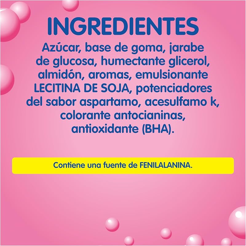 chicle de frutas en cinta Pack 12u. x 180cm.