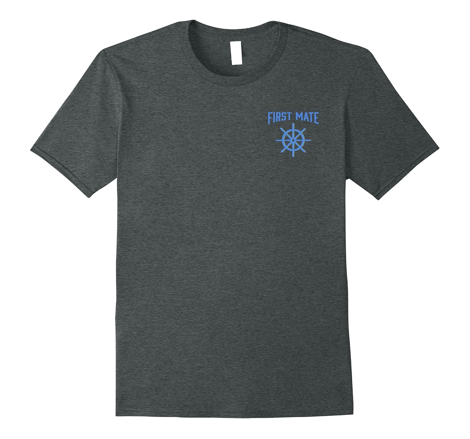 Simple First Mate Tee Shirt and Ships Wheel Tiller-TH – TEEHELEN