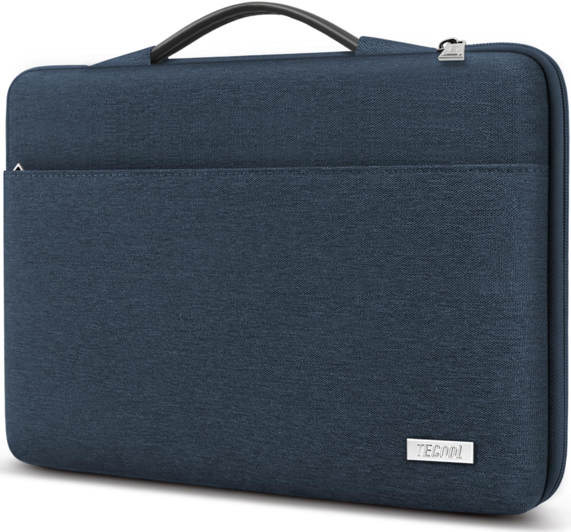 TECOOL 13.3 Inch Laptop Sleeve Compatible with MacBook Air/Pro 13, MacBook Pro 14 M2 M1, 13.5 Surface Laptop, Huawei Matebook d14, ASUS Vivobook Zenbook 14, Notebook Bag Cover, Denim Blue — image 1