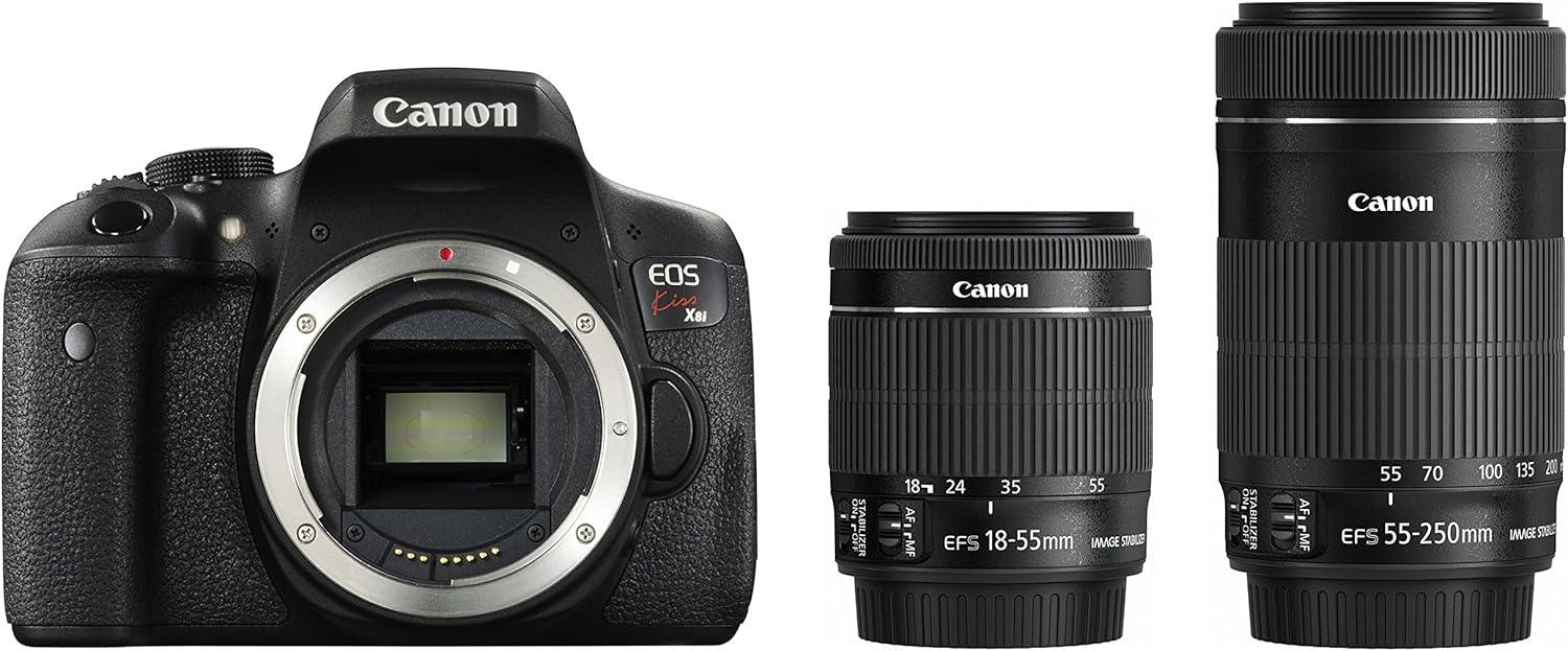 Amazon Canon デジタル一眼レフカメラ Eos Kiss X8i ダブルズームキット Ef S18 55mm Ef S55 250mm 付属 Eoskissx8i Wkit デジタル一眼レフ 通販