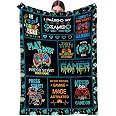 Gaming Themed Flannel Fleece Blanket - Lightweight Throw For Bed, Couch, Or Office, Multiple Sizes - View #2