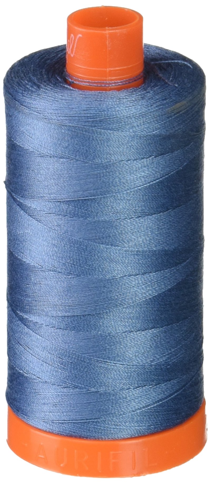 Aurifil Mako Cotton Thread Solid 50wt 1422yds Blue Grey — image 1