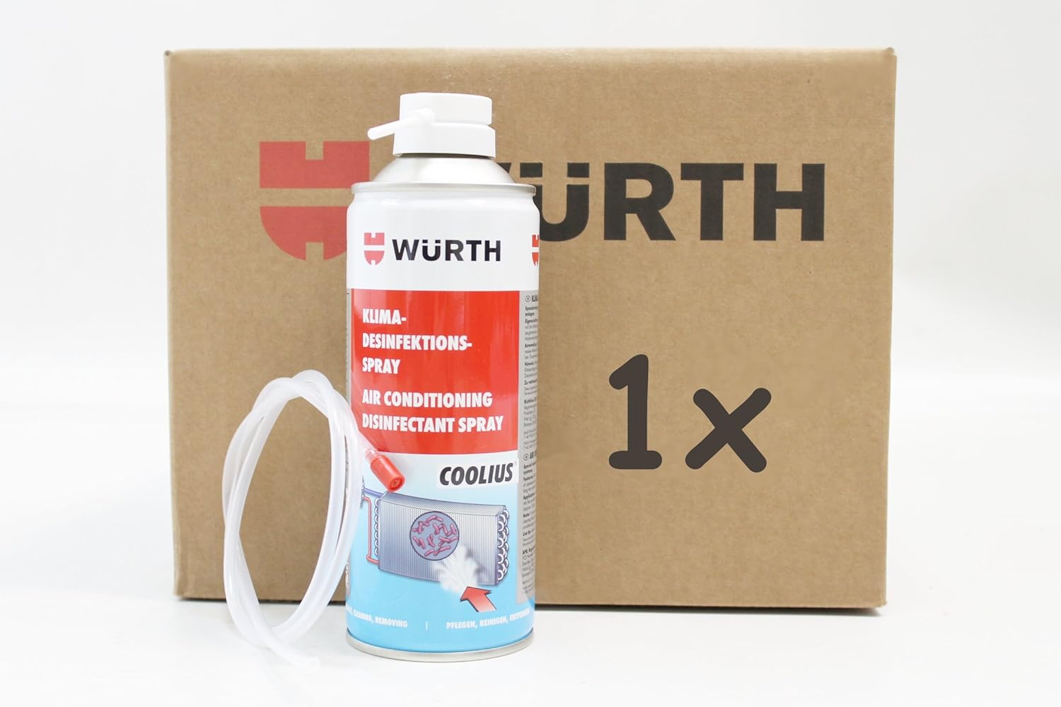 Wurth, spray disinfettante per climatizzatore. Amazon.it Auto e Moto