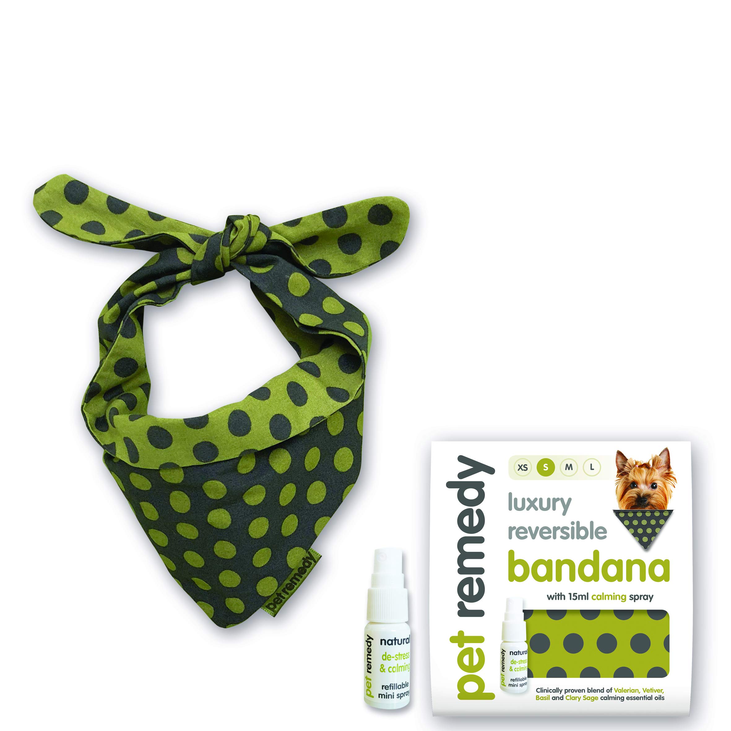 Pet Remedy Calming Bandana Kit Small