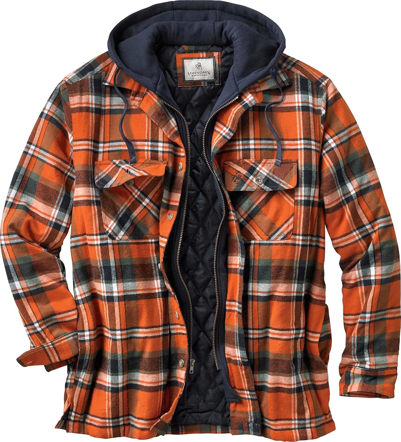 Legendary Whitetails Mens Maplewood Hooded Shirt Jacket XXXLarge