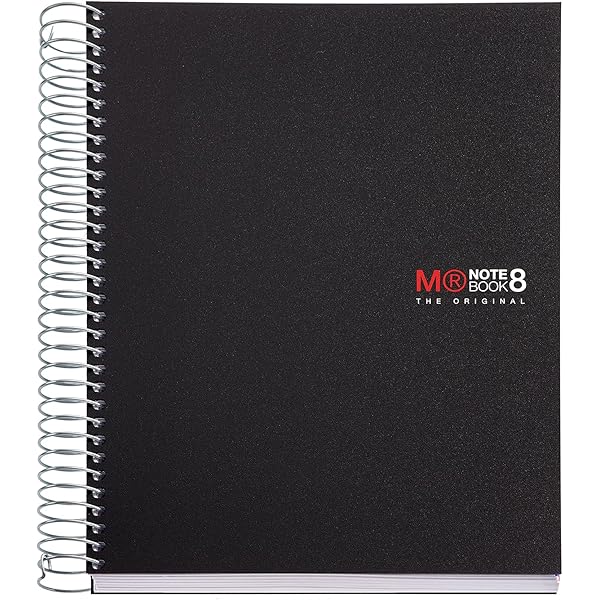 Amazon.com: Miquelrius 8 Subject Spiral Notebook, College
