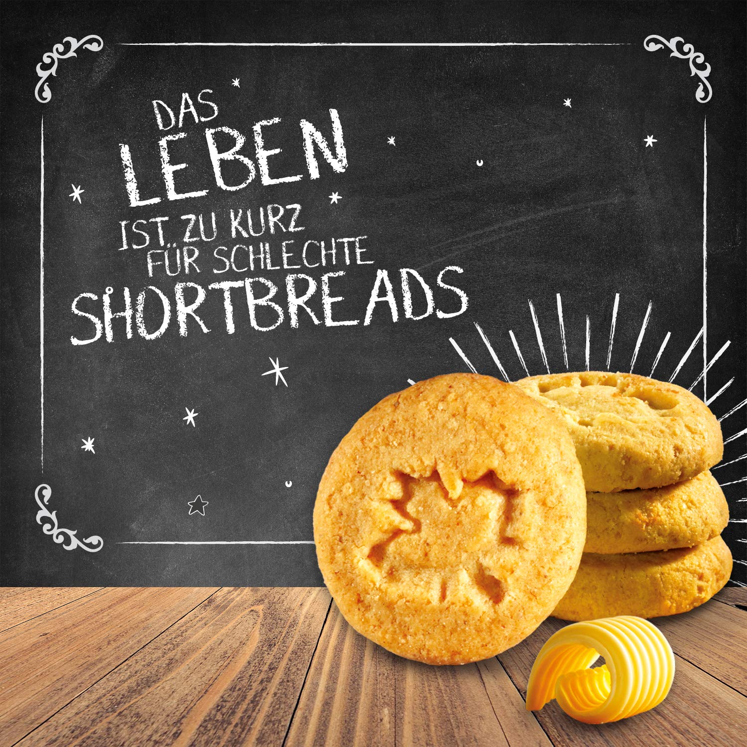 Tims Feines Bio Shortbread Natur 165 g I Original Kanadische Butterkekse I Buttriges, süßes Dinkel-Mürbteig-Gebäck ohne Konservierungsstoffe I Traditionelle kanadische Backwaren Made in Germany 4