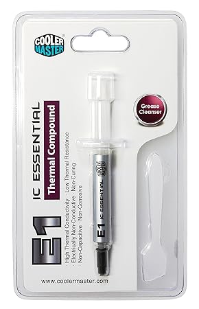 Cooler Master IC-Essential E1 Wärmeleitpaste 'Hohe Wärmeleitfähigkeit , 4.5 W/m.K, 3.5ml' RG-ICE1-TG15-R1