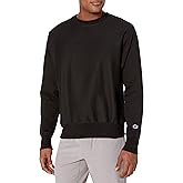 Champion mens Crewneck Sweatshirt, Reverse Weave, Heavyweight Fleece Sweatshirt for Men