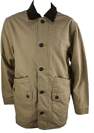 Orvis Canvas Barn Jacket Tan M At Amazon Men S Clothing Store