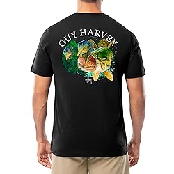 Guy Harvey Men’s Short Sleeve Cotton Graphic